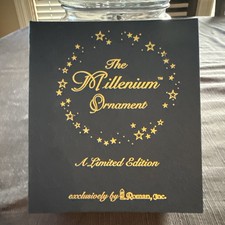 The Millennium 2000 Limited Edition Christmas Tree Ornament By Roman 3.75