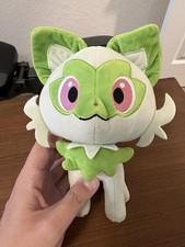 Pokemon Sprigatito Plush Doll 7.4 Inches Brand New With Tags picture