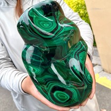 7.38LB   TOP Natural Malachite  crystal quartz Mineral specimen Reiki gem picture