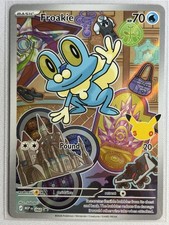 Froakie First Parter Black Vol 3 Black Star Promo 060 picture