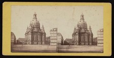 Photo:Dresden Saxony Germany Frauenkirche 1860s Stereoview Church Square picture
