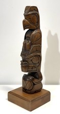 Thunderbird & Beaver By Joe Becker Musqueam Indian Reserve Vancouver B.C. 1980 picture