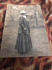 Photo  Print of Author Eleanor Hallowed Abbott Antique Black And White picture