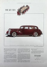 1938 Ad (10  X 14 inches) Packard 12 Seven-Passenger Sedan picture