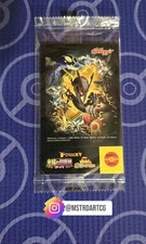 SEALED Black Mega Rayquaza Kellogg Sticker Japan Pokemon 2015 Hoopa Movie US picture