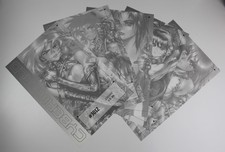 5 x 1997 MASAMUNE SHIROW POSTERS Original Spanish Vintage Gray & White Norma picture