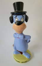 Vintage Hanna Barbera Huckleberry Hound Cartoon Ceramic Porcelain Repaired picture