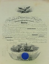 1921 President Warren G. Harding US Navy Naval Officer Promotion  19