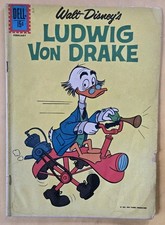 Walt Disney's Ludwig Von Drake #2 VG- (3.5) Dell Comics Jan-Feb 1962 picture