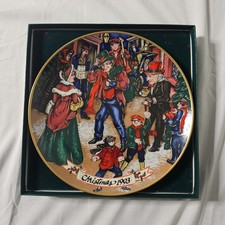 Fitz & Floyd 1993 Dickens Christmas Plate 