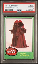 1977 Topps Star Wars #257 A Pair of Jawas PSA 8 NM-MT picture