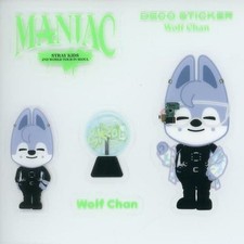 Stray Kids SKZOO Deco Sticker Wolf Chan MANIAC in Seoul Japan Used Japan picture