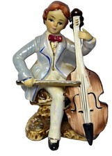 Violinist Classical Figurine EIHO Made in Japan Vintage Collectable Figurine picture