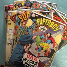 Superboy Broze age lot 151 159 161 163 166 169 170 171 (1st Aquaboy) 173 174 picture