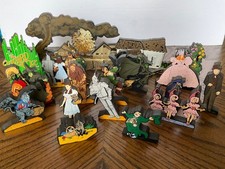 16 Pc. Shelia's Sheila's Wood Shelf Sitters WIZARD OF OZ picture