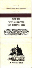 Magic Castle Hollywood CA Vintage Matchbook Cover Mayfair Music Hall 1960s-70s picture
