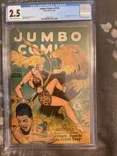 Jumbo Comics #110 (Fiction House April 1948) CGC 2.5 picture