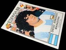 PANINI WORLD CUP ESPANA 82 DIEGO MARADONA # 176 STICKER 1982 SPAIN SUPERB picture