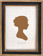 5X7 Inch Vintage Picture Frame, Elegant Antique Photo Frames with Glass picture