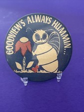 Vtg Goodview Minnesota Always Hummin Button Pin picture