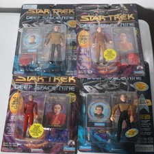 1993 Playmates Star Trek Deep Space Nine DS9 Sealed Action Figures Lot of 4 picture
