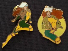 Marvel Rogue pin lot vintage 90s x-men Planet Studios cloisonne enamel picture