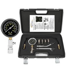 BETOOLL 8pcs Petrol Engine Cylinder Compression Tester Kit Automotive Tool Gauge picture