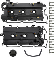 Engine Valve Cover Set with Bolts & Oil Cap & Gaskets & Spark Plug Tube Seals & picture
