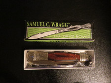 VINTAGE UC526 SAMUEL WRAGG by United Cutlery Folding Bowie Japan Made Brand New picture