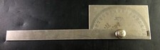 VINTAGE GENERAL HARDWARE MFG. CO. No.17 Stainless Steel Protractor A3.2 picture