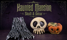 GENUINE ORIGINAL Haunted Mansion Skull Prop from Disneyland Halloween NBC picture