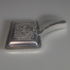 Vintage Cromwell Hand Wrought Aluminum Crumb / Ash Vessel, Square picture