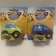 Rare Smoby Vroom Planet minicar set of 2 unopened picture