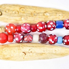 Ethiopian Medicine Man Prayer Beads Necklace Henry Collection 64 Inch picture