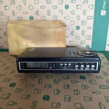 SANYO RPM-6800 Clock Radio AM FM Space Age Retro Japan picture