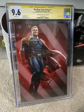 THE BOYS DEAR BECKY #1 • CGC 9.6 • Signed Antony Starr • July 4th VARIANT LTD 56 picture