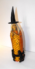 Bethany Lowe Anthony Costanza CAPTURED CARVINGS “ROSIE” HALLOWEEN WITCH  🎃💀🎃 picture