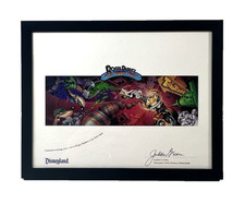 Disneyland Roger Rabbit's Cartoon Spin Commemorative Print (1994) Framed picture