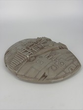 Vintage Battlestar Galactica Cylon Raider Custom Fan Art Plaster Spacecraft Ship picture