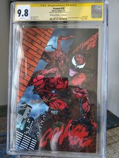 Venom #33 CGC 9.8 SS Mike Mayhew Carnage Virgin Lethal Protector Homage Signed picture