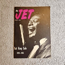 JET Magazine March 4 1965 Nat King Cole 1919-1965 Memorial Tribute picture