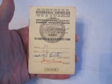 1967 INTERNATIONAL LADIES' GARMENT WORKER'S UNION WITHDRAWAL CERTIFICATE - BBA-9 picture