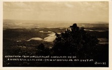 Lincoln Highway Pennsylvania - RPPC Grand View From Grand View Point. picture