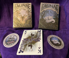 Faunae Veiled & Vibrant Editions - 2 Deck Set by Brain Vessel w/EXTRAS  NEW❤️ picture