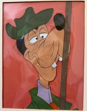 $$REDUCED PRICE$$ Walt Disney - Goofy - Original Handpainted Celluloid Drawing picture