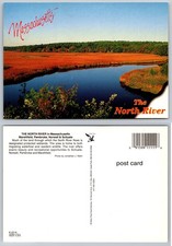 North River Massachusetts Wetland Scenic Postcard Marshfield Pembroke Norwell picture