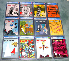 CGC Playboy 1st 36 Issues December 1953 - December 1956 Plus Much More picture