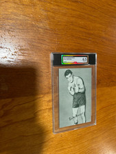 RARE 1947-66 EXHIBIT BOXING CARD  ROCKY MARCIANO ICERT 6.5 EX-MT+ HIGH GRADE picture
