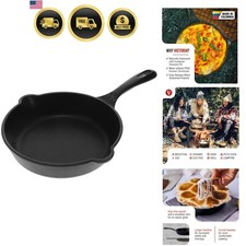 8-Inch Cast Iron Pre-Seasoned Skillet, Cast Iron Frying Pan picture