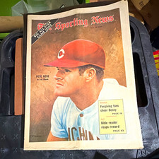 The Sporting News Baseball Newspaper Pete Rose Cover Big All-Star Game Issue picture